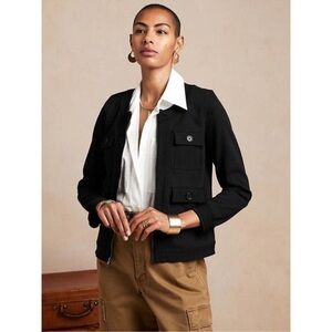Banana Republic zipper jacket, 4-pocket,